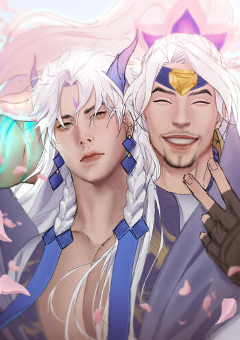 Yone and Yasuo Selfie