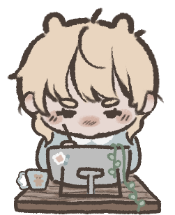 My persona working on a drawing.